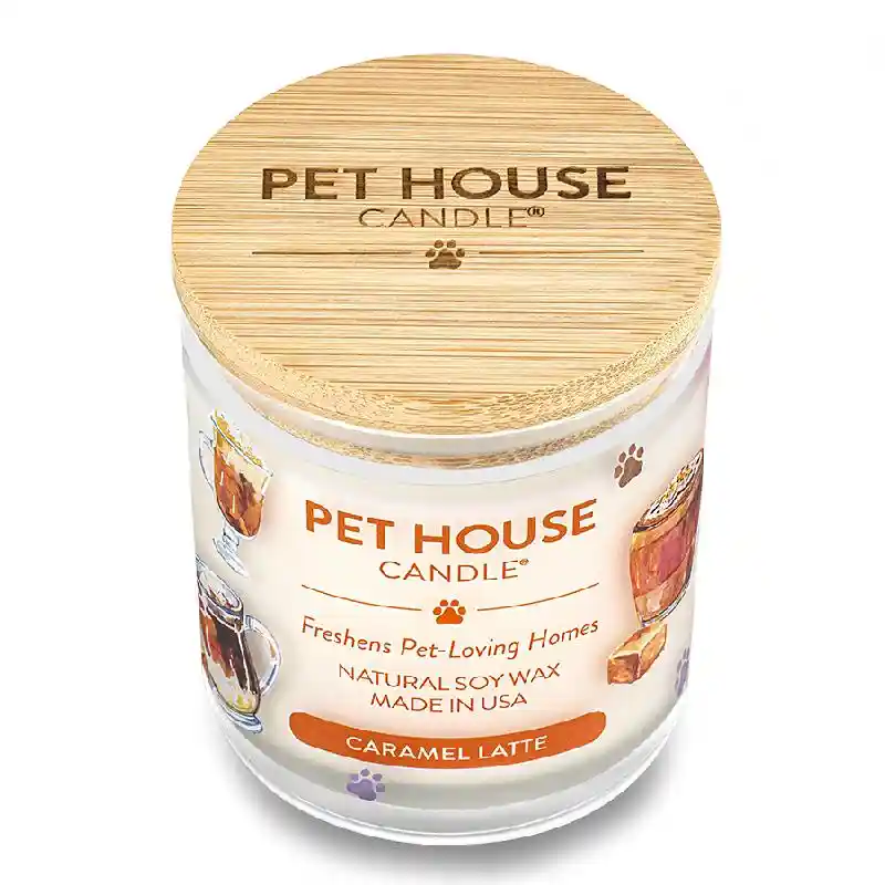 Pet House Candle Fall Caramel Latte