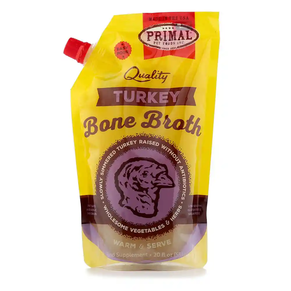 Primal Dog Frzn Bone Broth Trky
