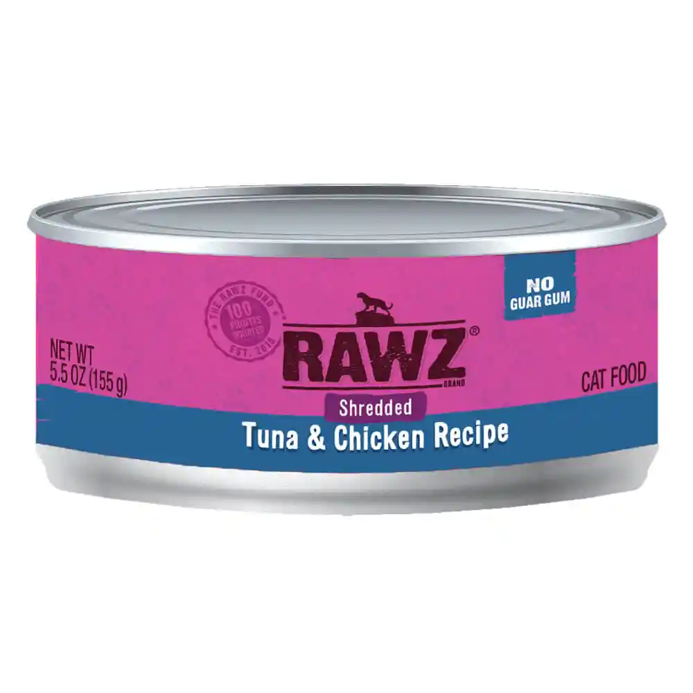 RAWZ Cat Shredded Tuna & Ckn 5.5-oz