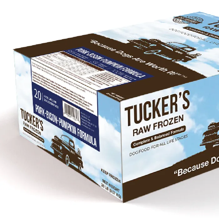 Tucker's Dog Frozen Pork Bison Pumpkin 20#