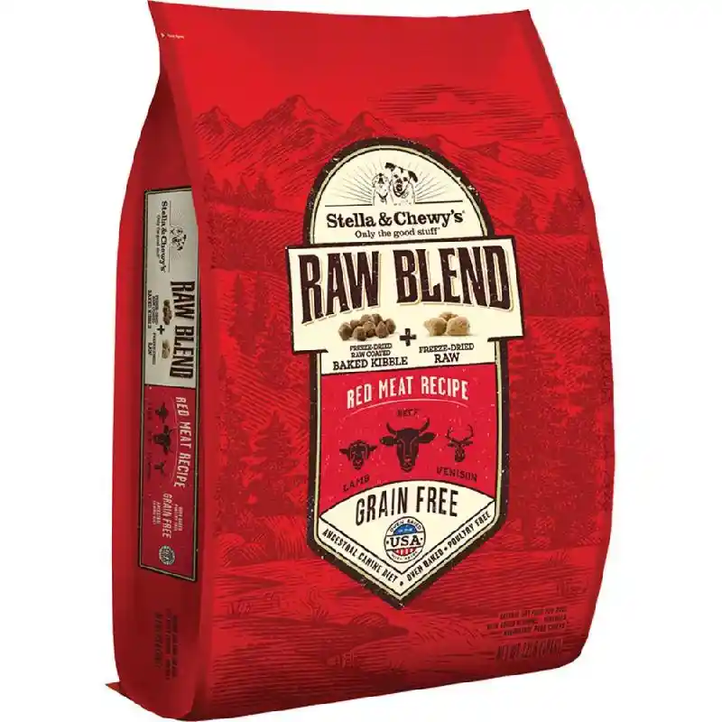 Stella & Chewy Dog Raw Blend Red Meat Bf, Lamb, Vensn 22#