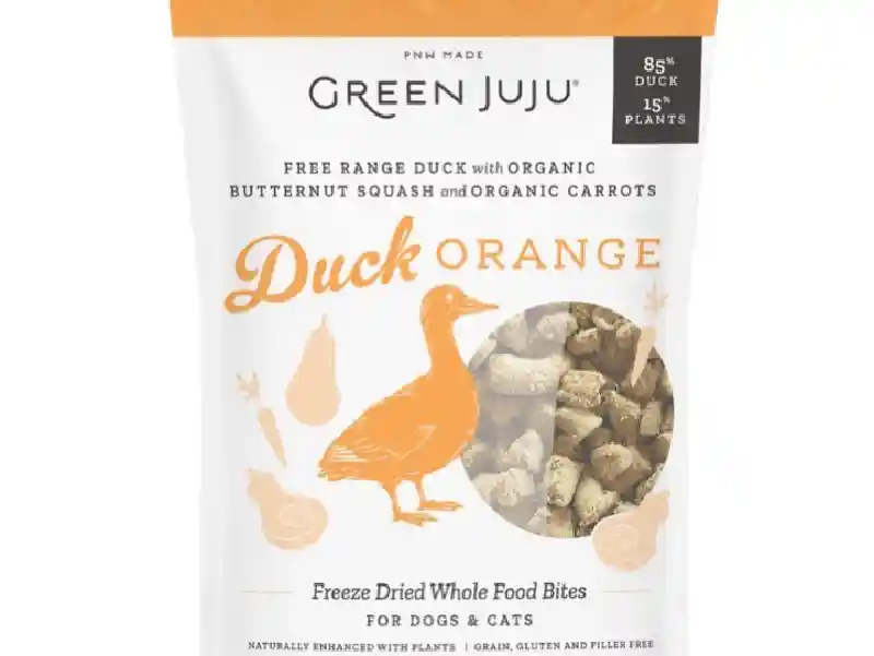 Green Juju FD Topper Duck Orange 3-oz