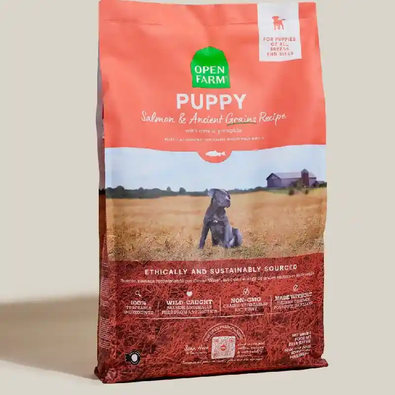 Open Farm Dog Ancient Grain Puppy Salmon 4#