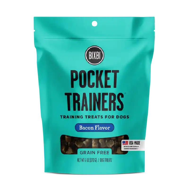 Bixbi Pocket Trainers Bacon 6-oz