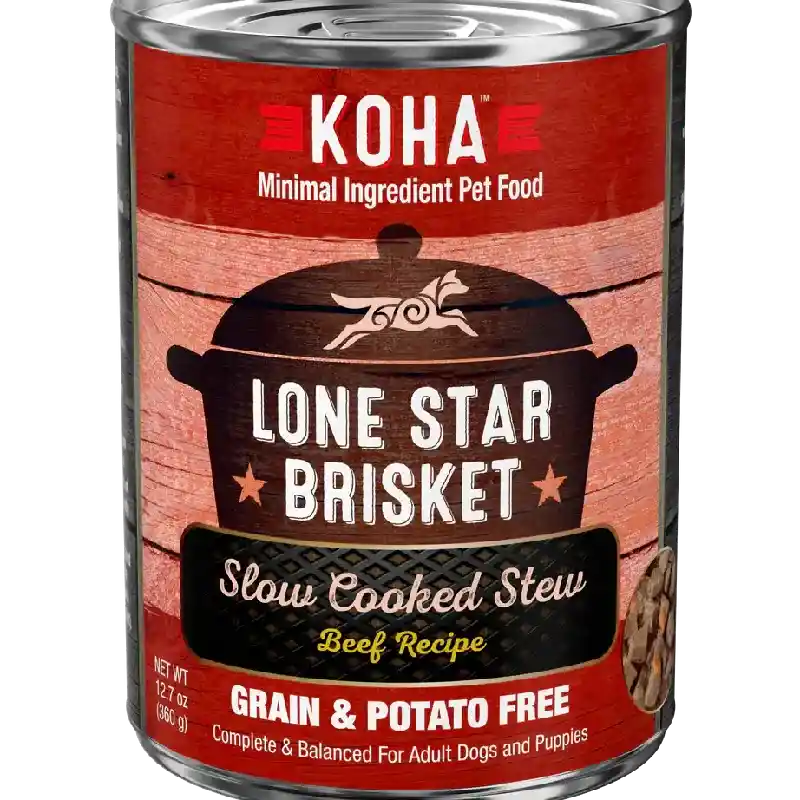 Koha Dog Can Stew Lone Star Brisket