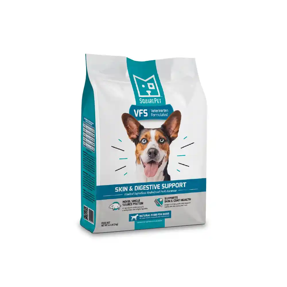 Squarepet Dog Dry Veterinarian Formulated Sensitive Skin & Digestive 4.4-lb