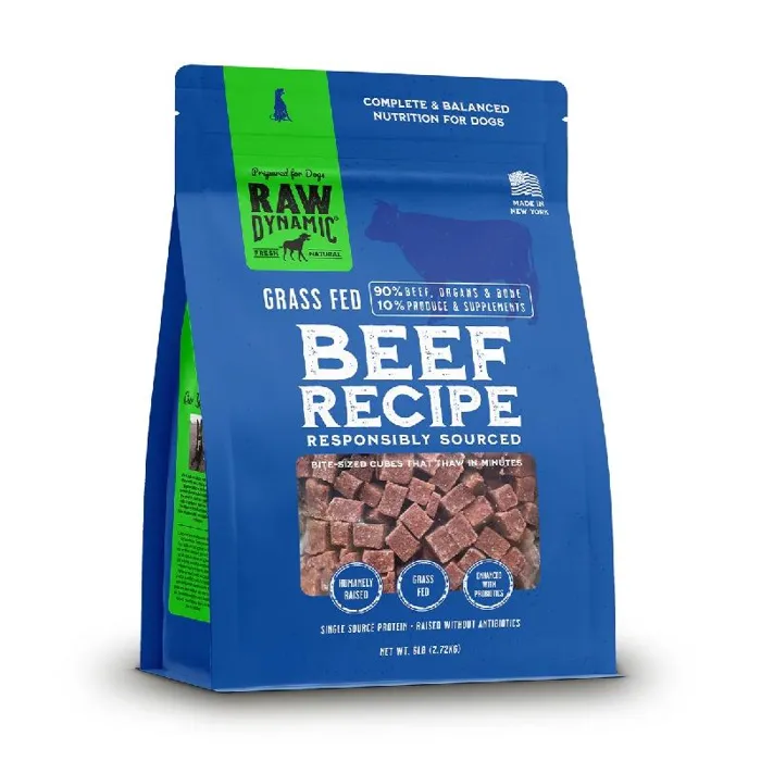 Raw Dynamic Frozen Beef 6-lb