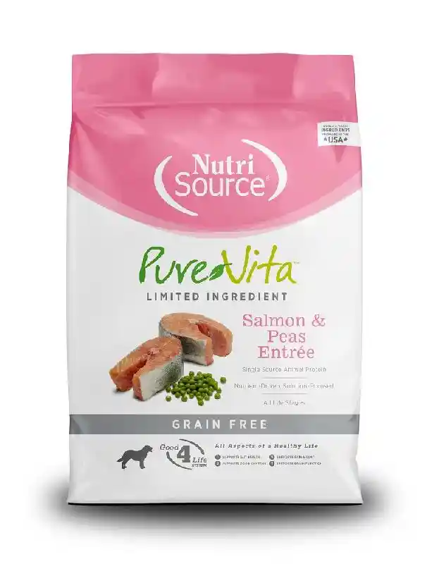 Pure Vita Dog Slmn Grain Free 25#