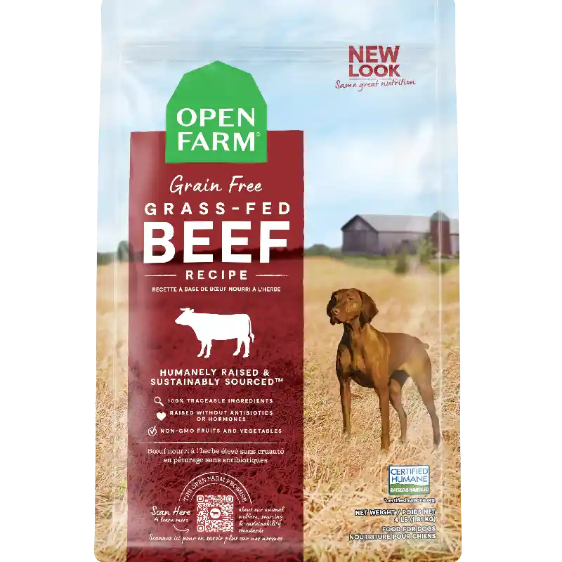 Open Farm Dog GF Grass-Fed Bf 11#