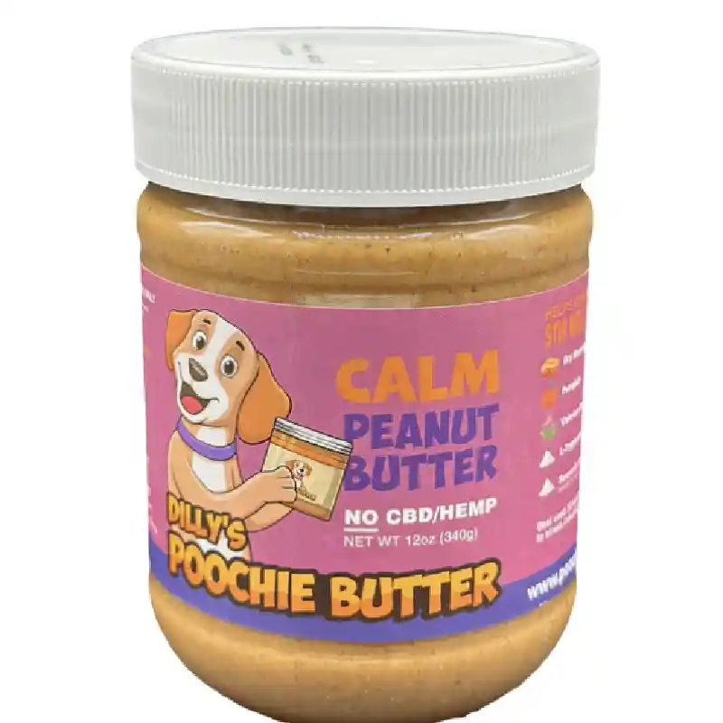 Dilly's Dog Peanut Butter Calming Jar 12oz