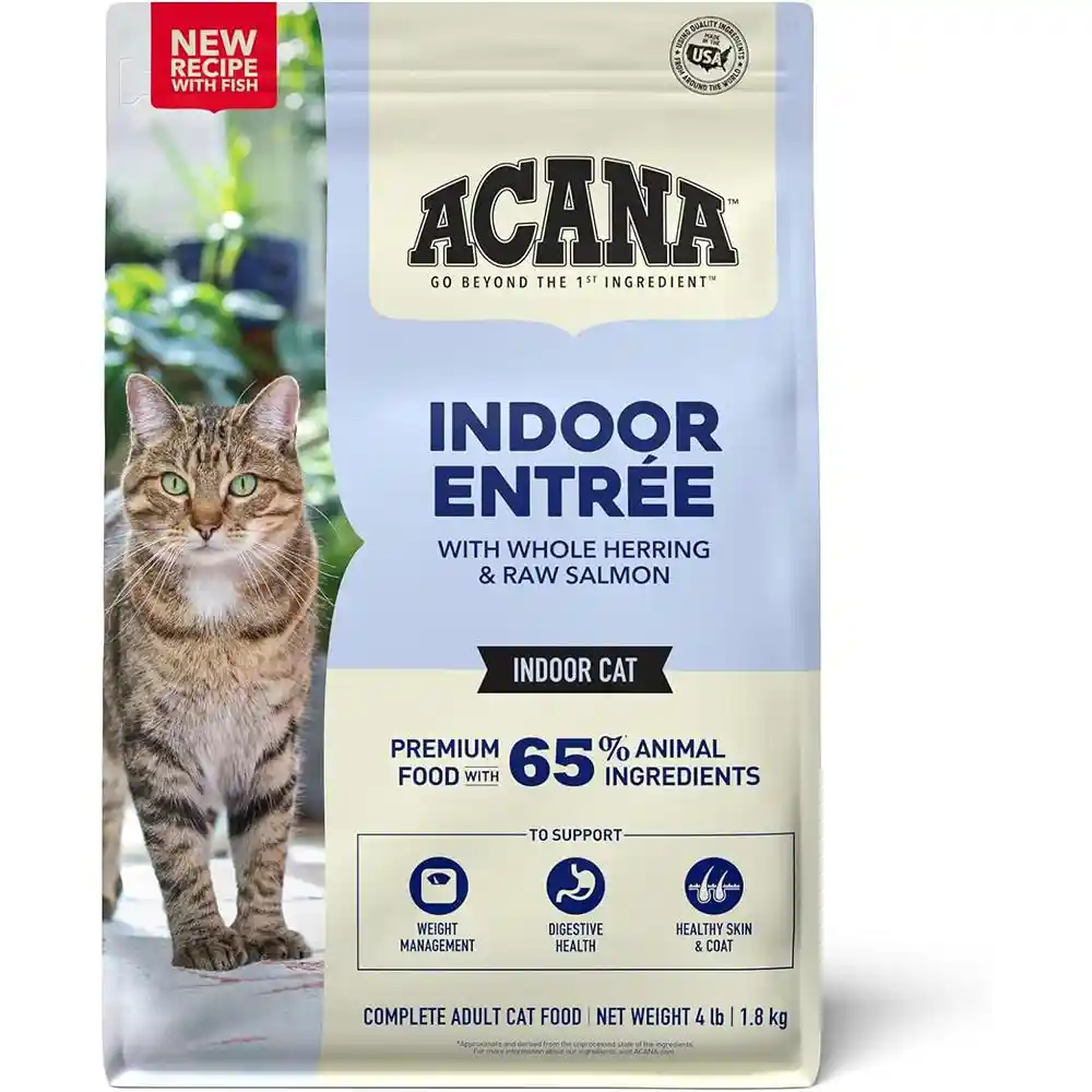 Acana Cat Indoor Entrée Fish Recipe 4-lb