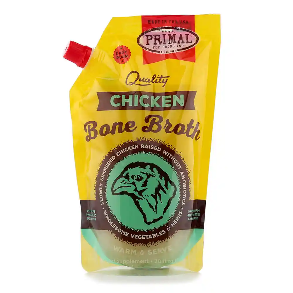 Primal Dog Frzn Bone Broth Ckn