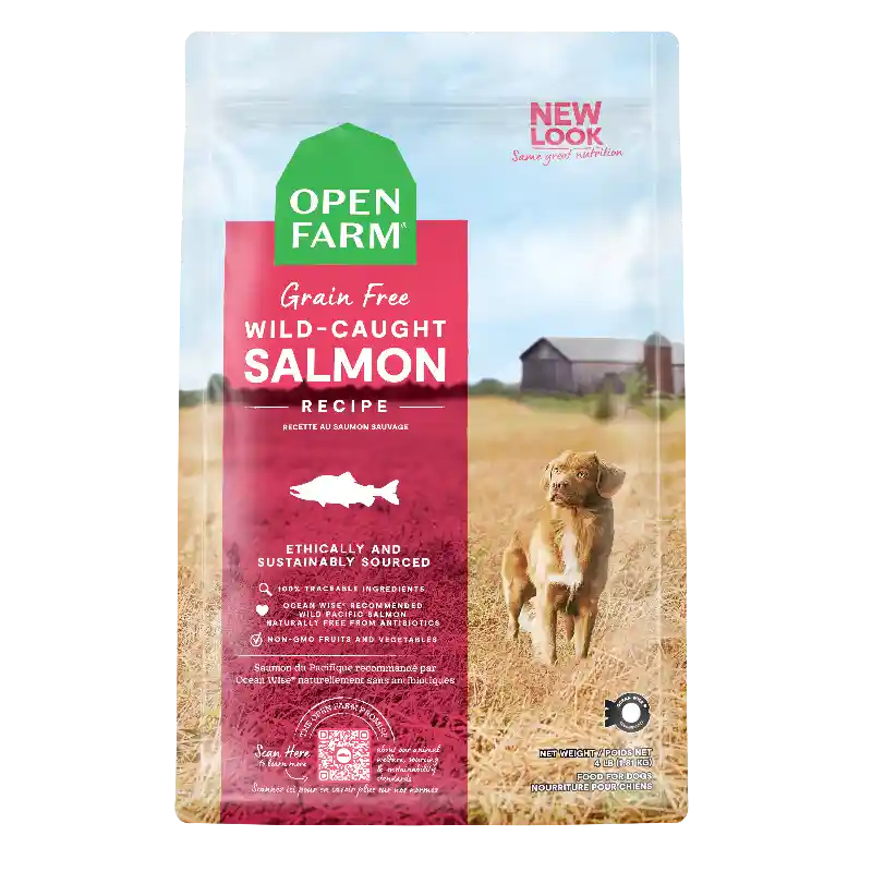 Open Farm Dog GF Wild Slmn 4#