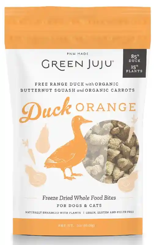 Green Juju FD Topper Duck Orange 3-oz