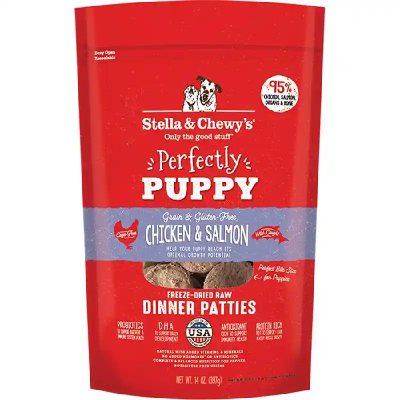 Stella & Chewy FD Perfectly Puppy Ckn Slmn 14-oz