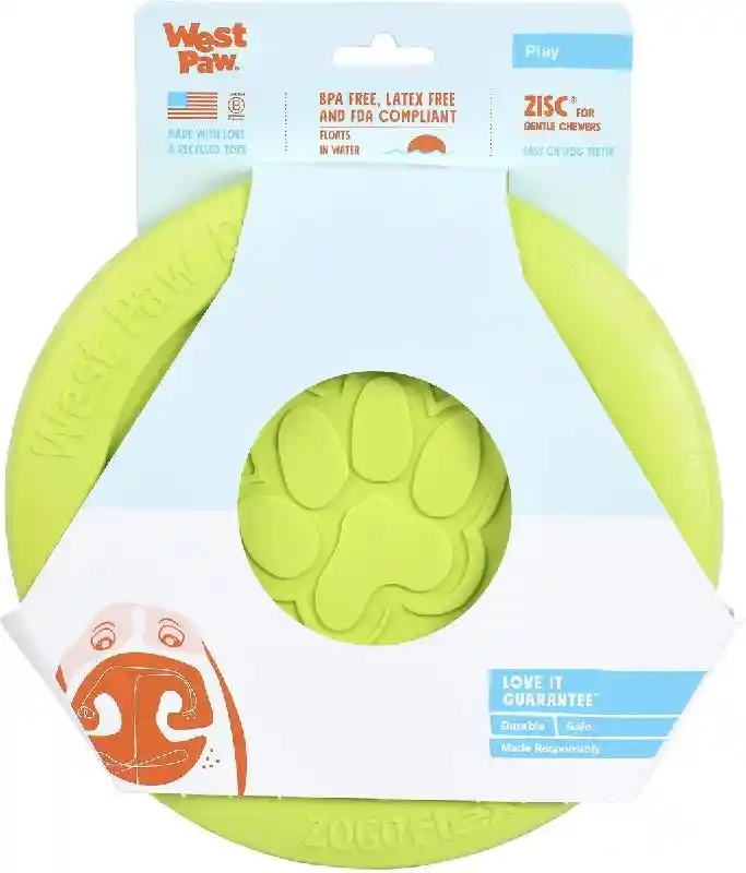West Paw Zisc Large Green