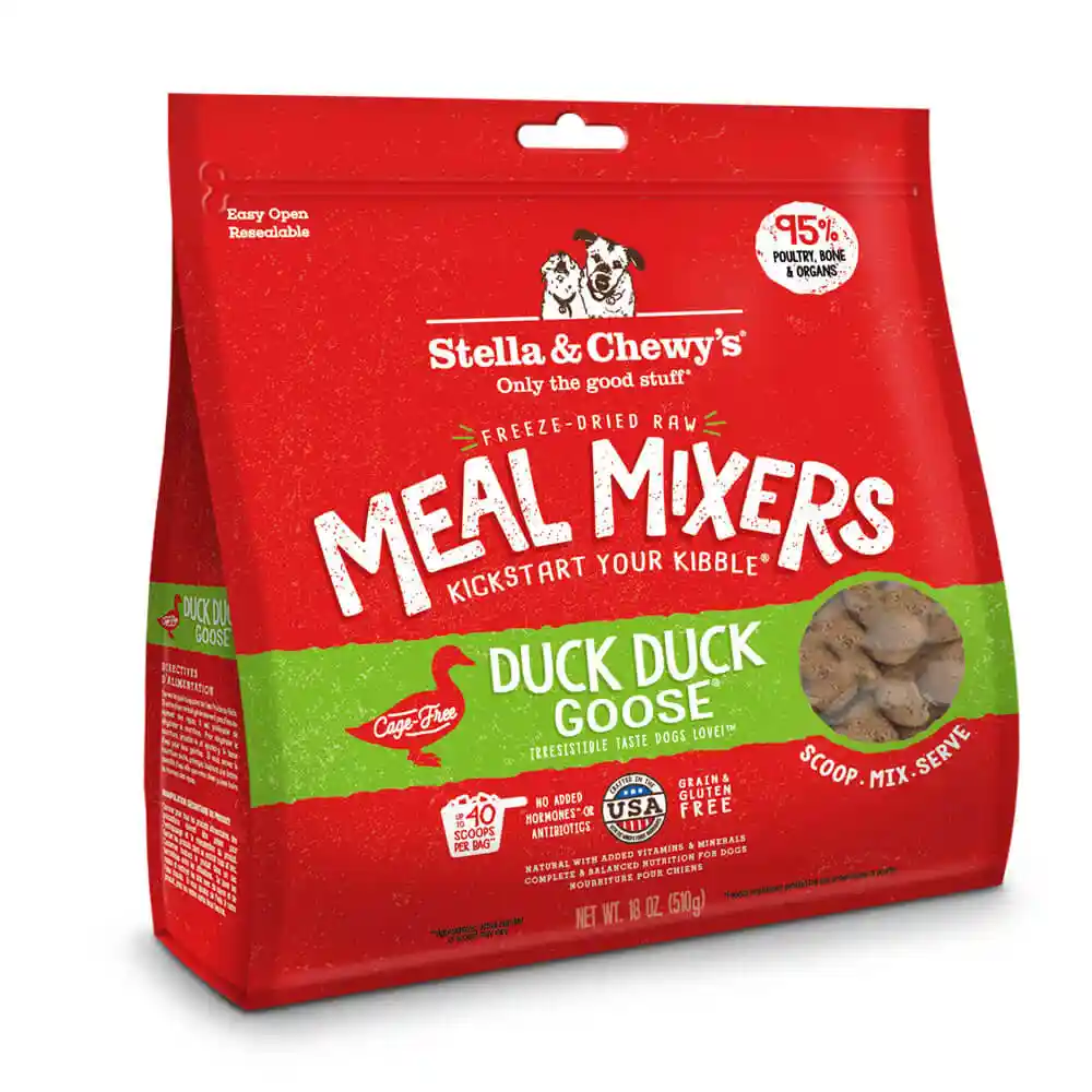 Stella & Chewy FD Duck Meal Mixers 18-oz