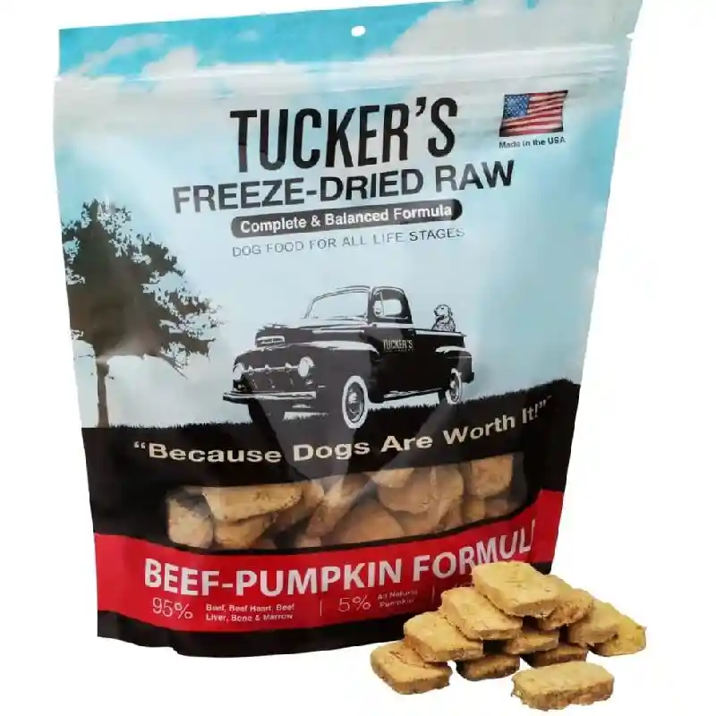 Tucker's Freeze Dried Beef Pumpkin 14oz