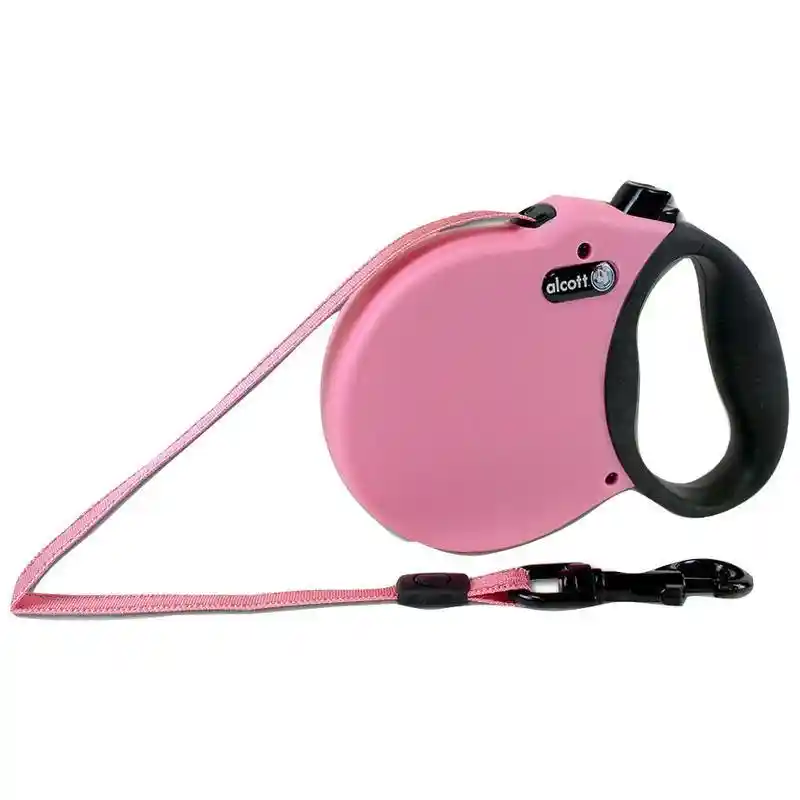 Alcott Retractable Leash Pink XSmall