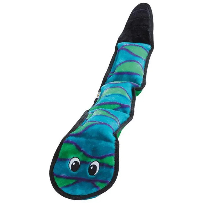 Outward Hound Invincibles Snake Blue/Green Small