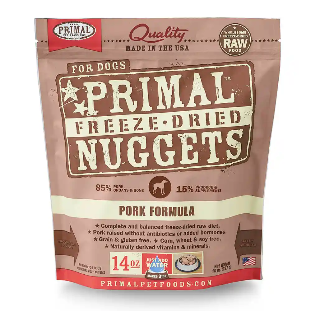 Primal Dog FD Pork 14-oz