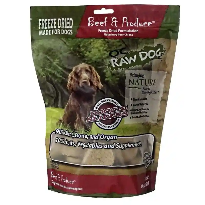 OC Raw Dog Freeze Dried Beef Rox 5.5oz
