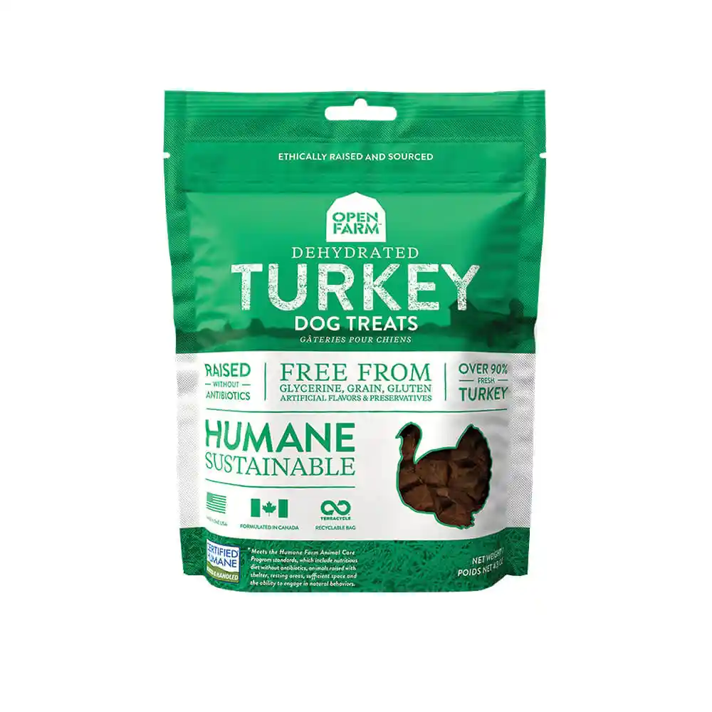 Open Farm Treat Trky Dehydrated