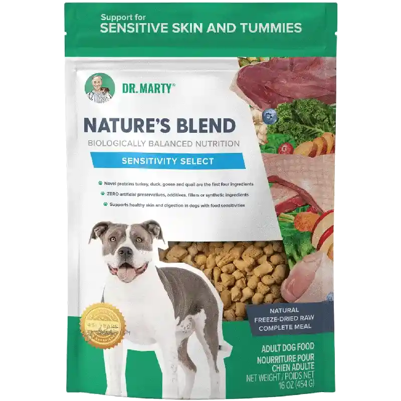 Dr Marty Dog FD Raw Nat Blend Puppy 16-oz