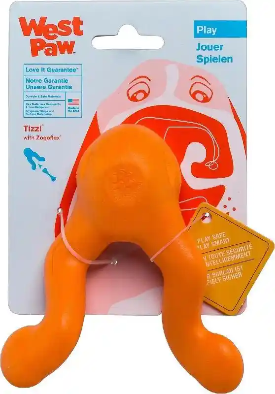 West Paw Tizzi Large Orange
