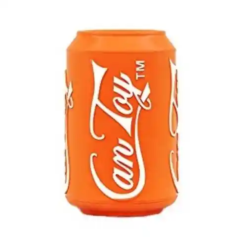 Soda Pup Can Toy Orange Squeeze Small