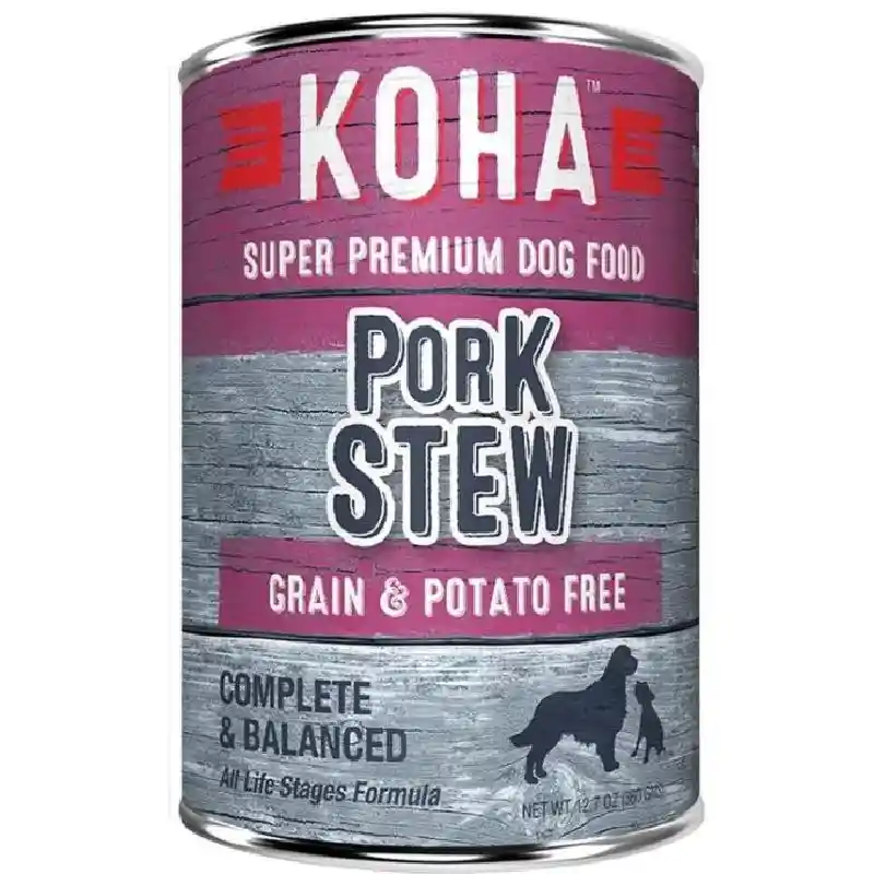 Koha Dog Can Pork Stew 12.7-oz