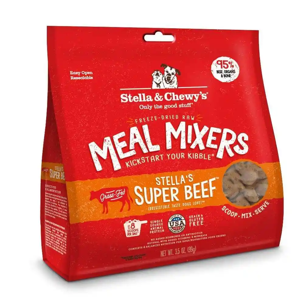 Stella & Chewy FD Spr Bf Meal Mixers 3.5-oz