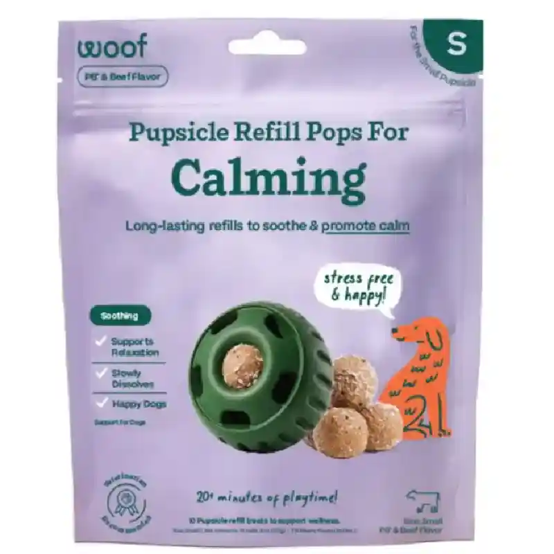 Woof Dog Treat Lick Mat Mix Calming 5.5oz