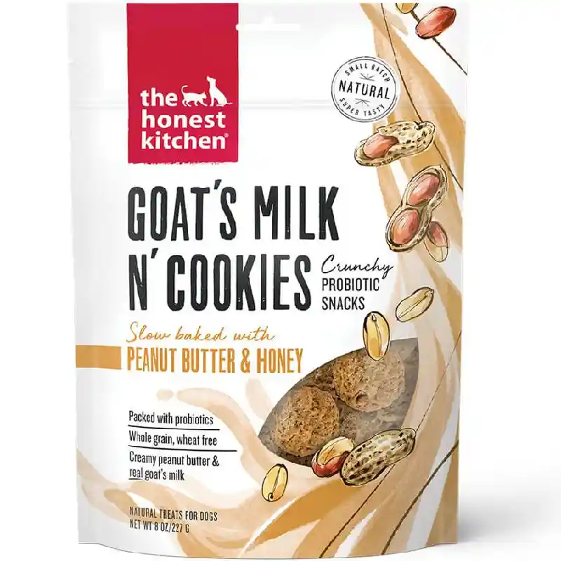 The Honest Kitchen Goat Milk Cookie w/PB Honey 8-oz