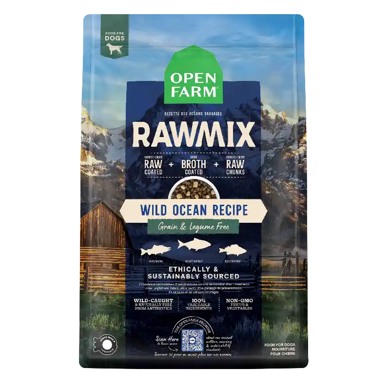 Open Farm Dog Rawmix Wild Ocean GF 20lb