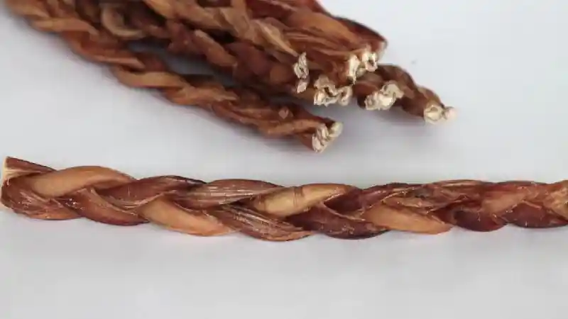 Tuesday's Nat Dog Company Braided Bully Thick Odor Free 12"