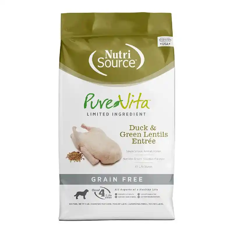 Pure Vita Dog Duck & Kale 25#