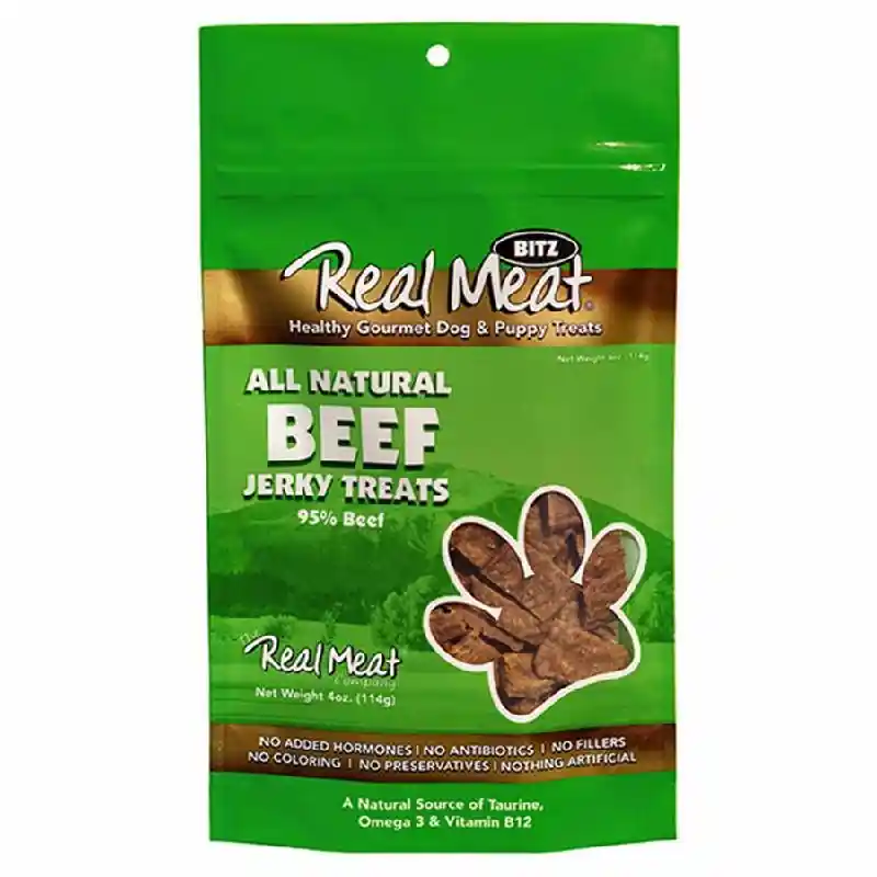 Real Meat Bf Jerky Bites 4-oz