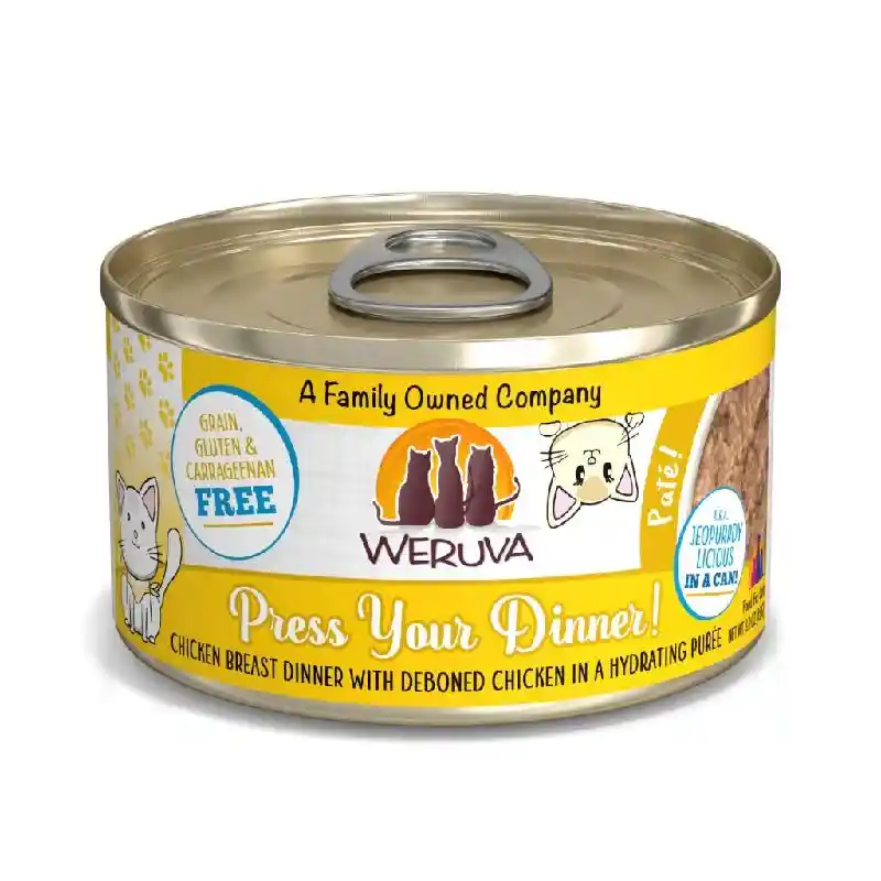 Weruva Can Chicken Breast Press Your Dinner! 3-oz