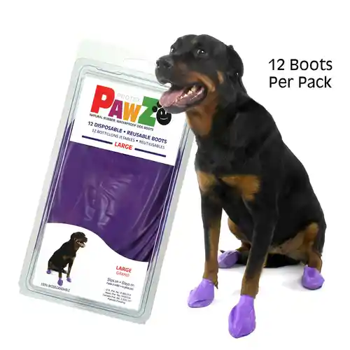 Pawz Waterproof Boots Purple Large