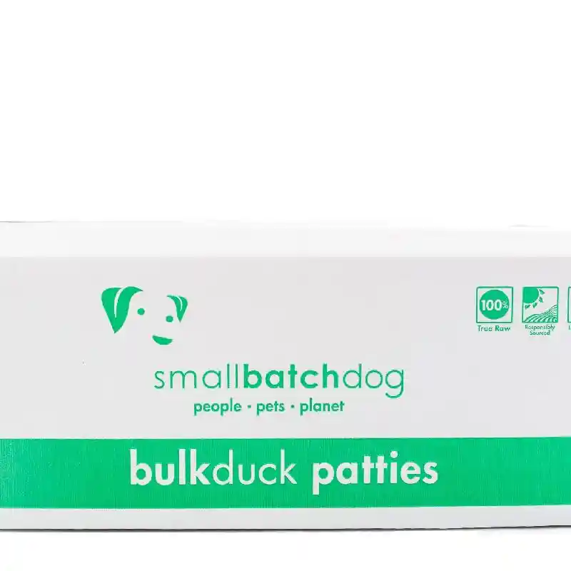 Small Batch Dog Frzn Duck Patties 18#