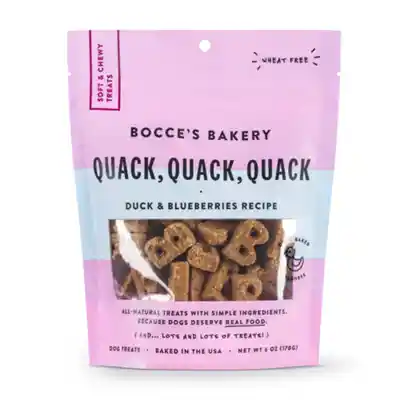 Bocce Everyday Soft & Chewy Quack Duck 6-oz