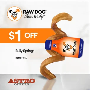 Raw Dog | $1.00 OFF…