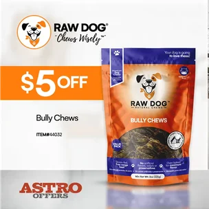 Raw Dog | $5.00 OFF…
