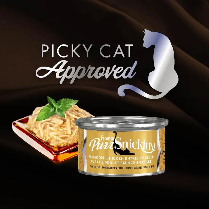Fromm Purrsnickitty Cc 3oz/12 Tuna Shrmp In Gelee Adult