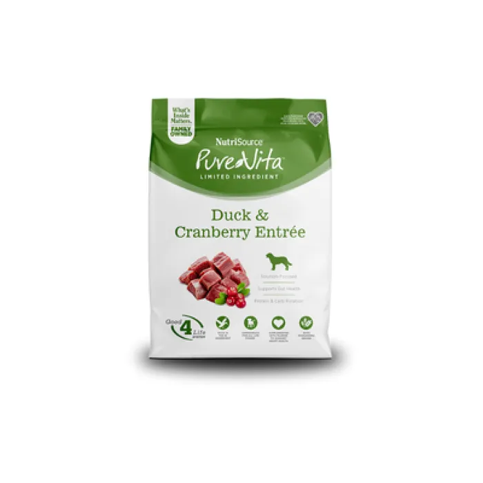 Pure Vita Dog Duck & Cranberry 4#