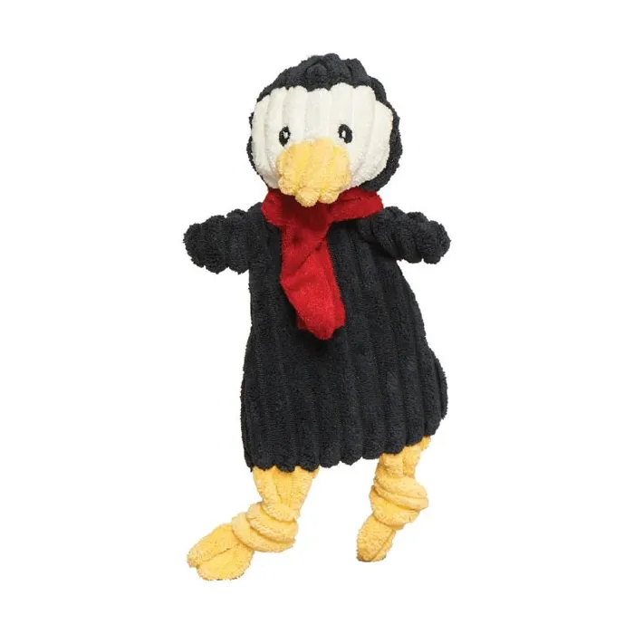 Hugglehounds Holiday Flatties Penguin Small