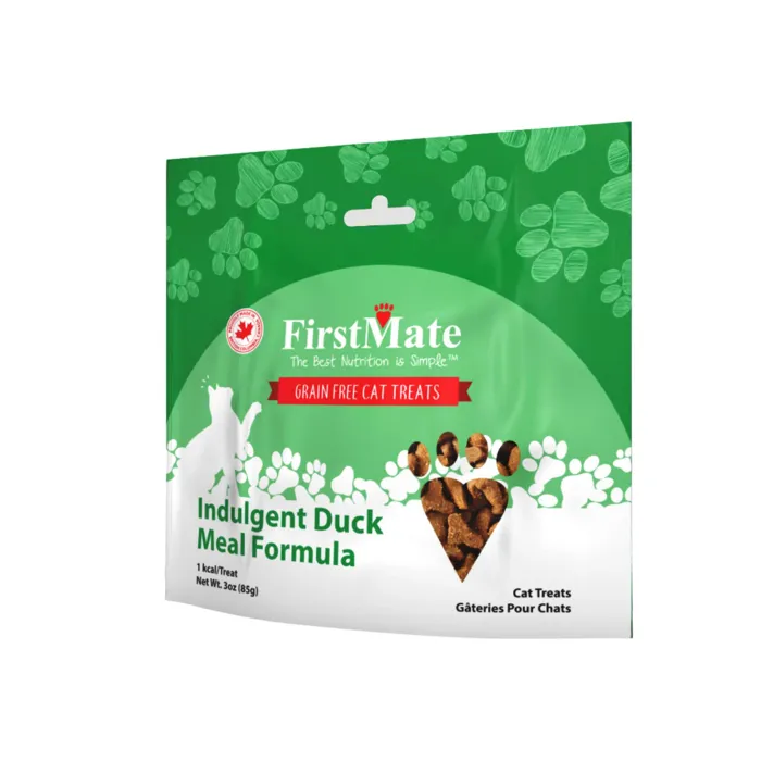 Firstmate Indulgent Duck Treats For Cats 3-oz Regular