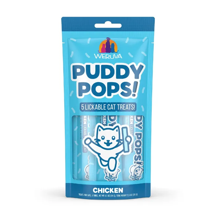 Weruva Cat Puddy Pops Chicken 5pack
