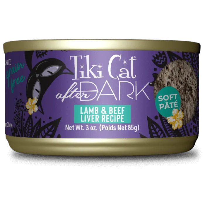 Tiki Cat Can Lamb Beef Liver Pate 3oz